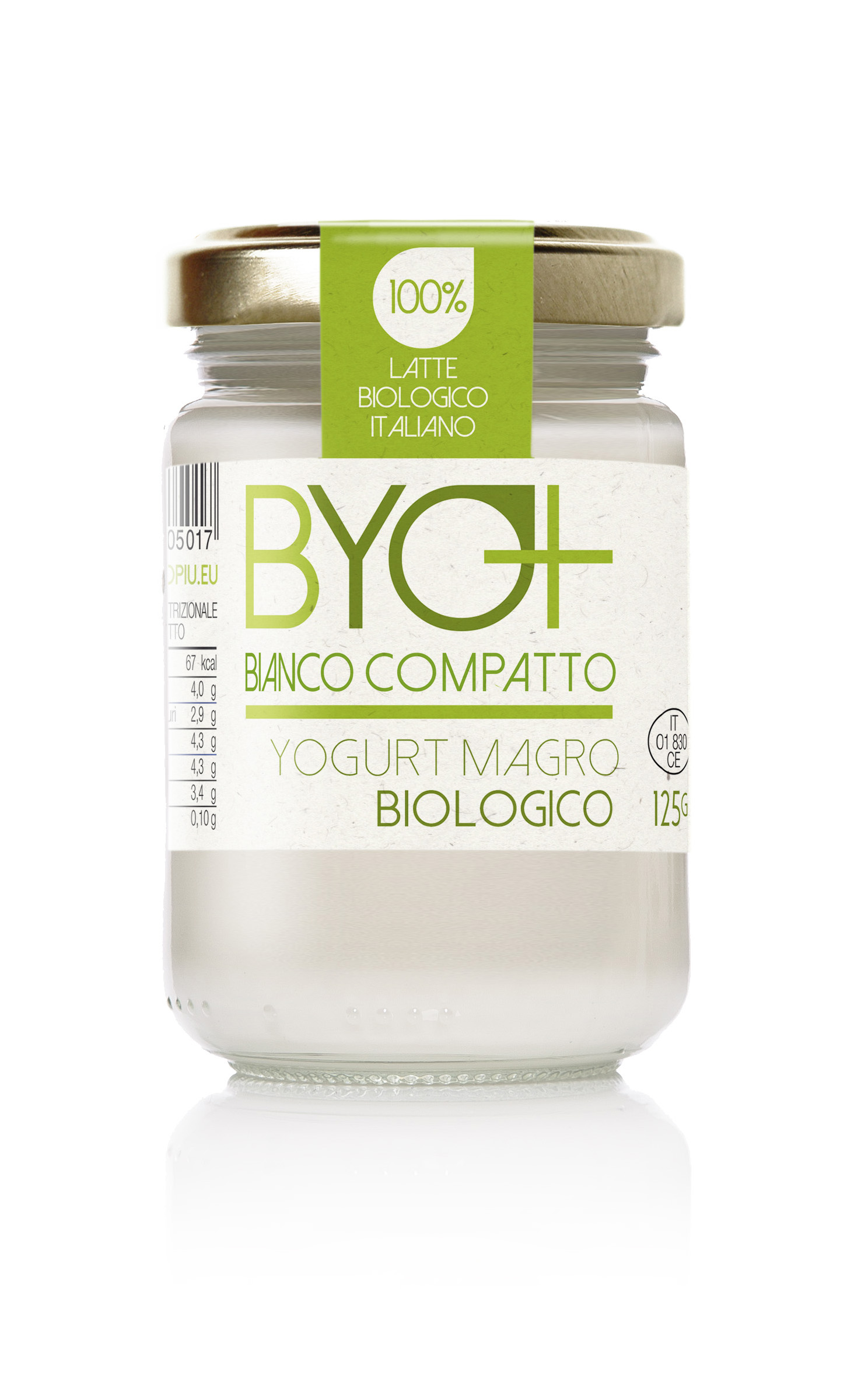 Byo+_Yogurt magro biologico 125g-bianco compatto